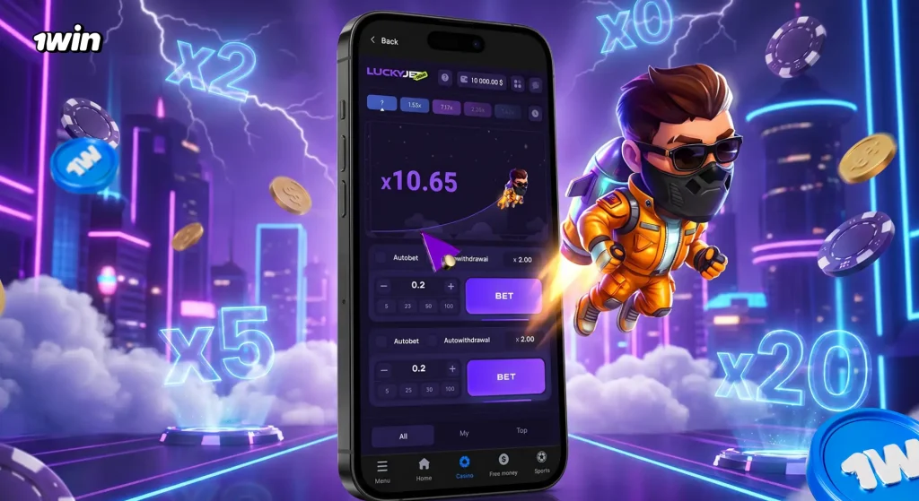 Mecánica de vuelo de Lucky Jet 1win