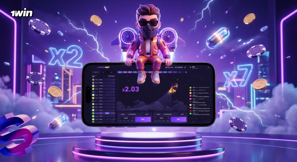 Lucky Jet 1win Colombia: demo, RTP y estrategias